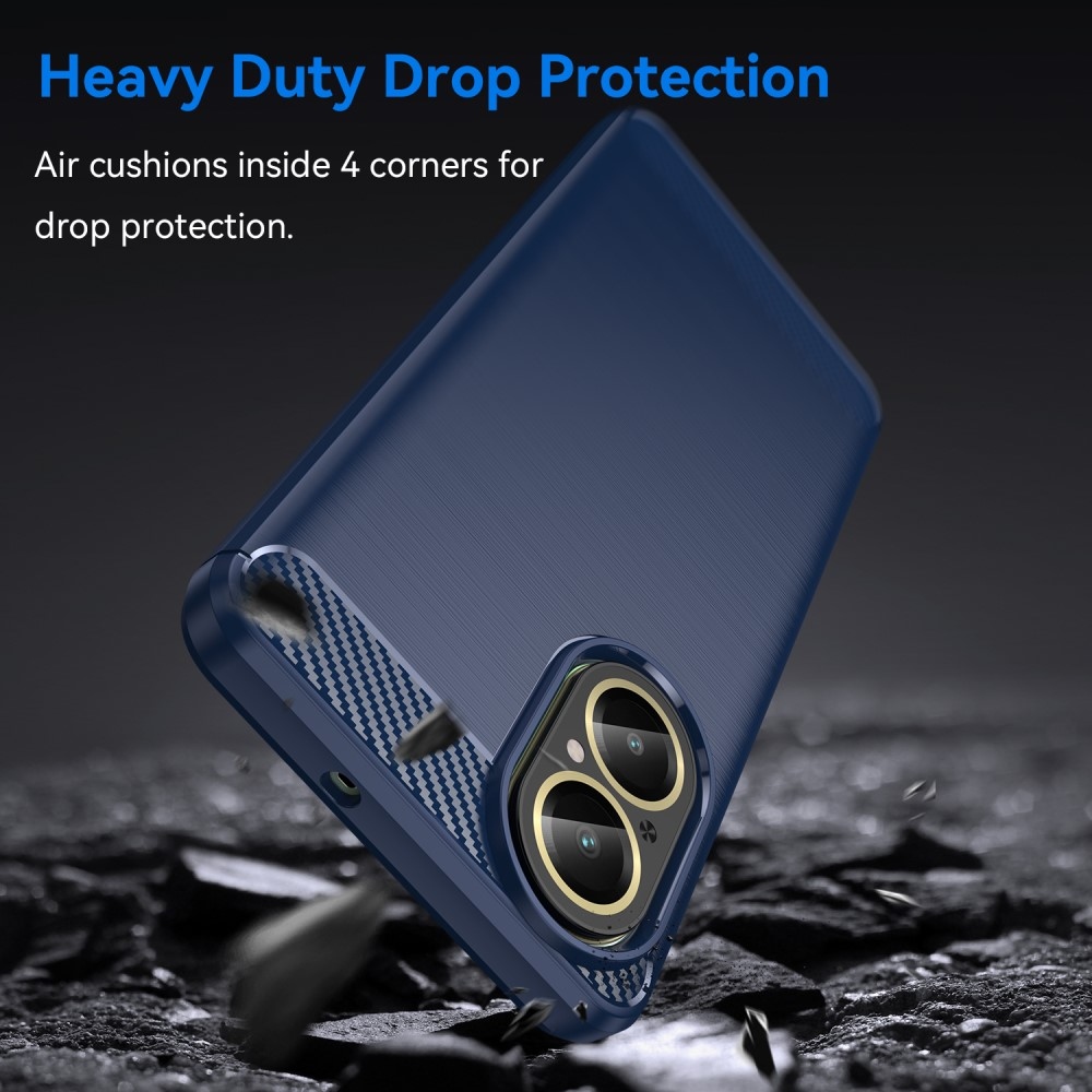 Szénálló zselés tok mobilhoz Realme C67 - kék