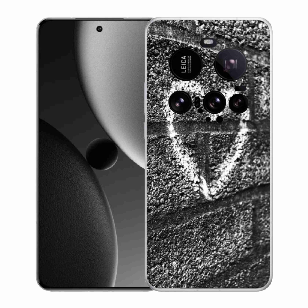 Gél borítás mmCase a Xiaomi 15 Ultra számára - szív a falon