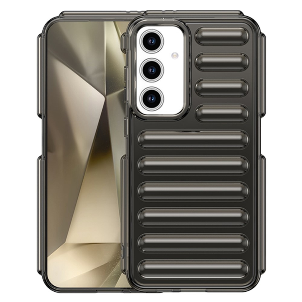 Kapszula tartós zselés tok Samsung Galaxy S24 FE készülékhez - szürke