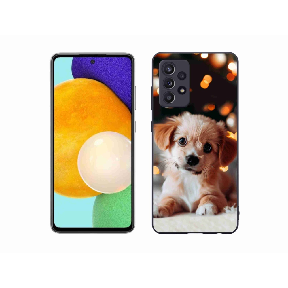 Zselés borítás mmCase Samsung Galaxy A52s 5G - kölyökkutyakékhez
