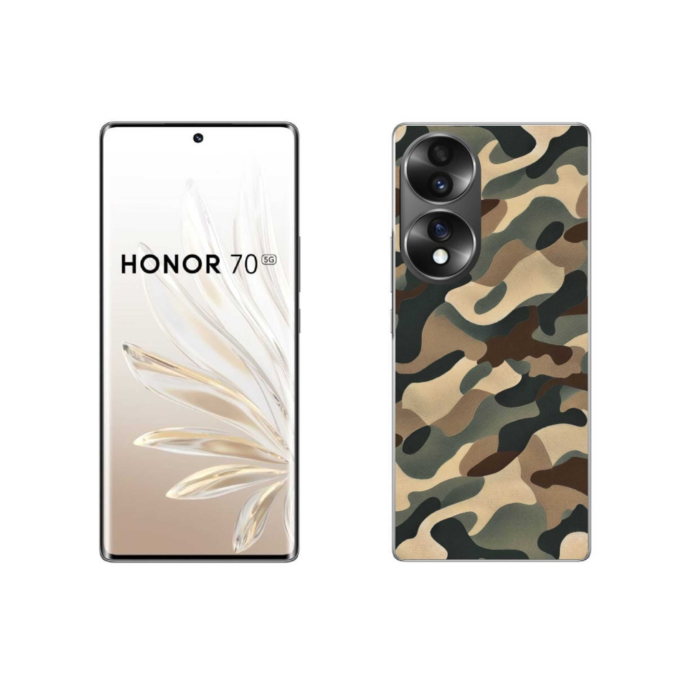 Gél borítás mmCase for Honor 70 - terepszínű minta 11