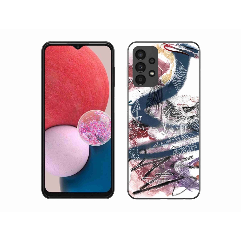 Gél borítás mmCase Samsung Galaxy A13 4G - absztrakt motívum 28