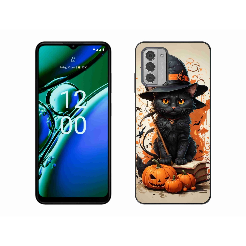 Zselés borítás mmCase a Nokia G42 készülékhez - cat wizard