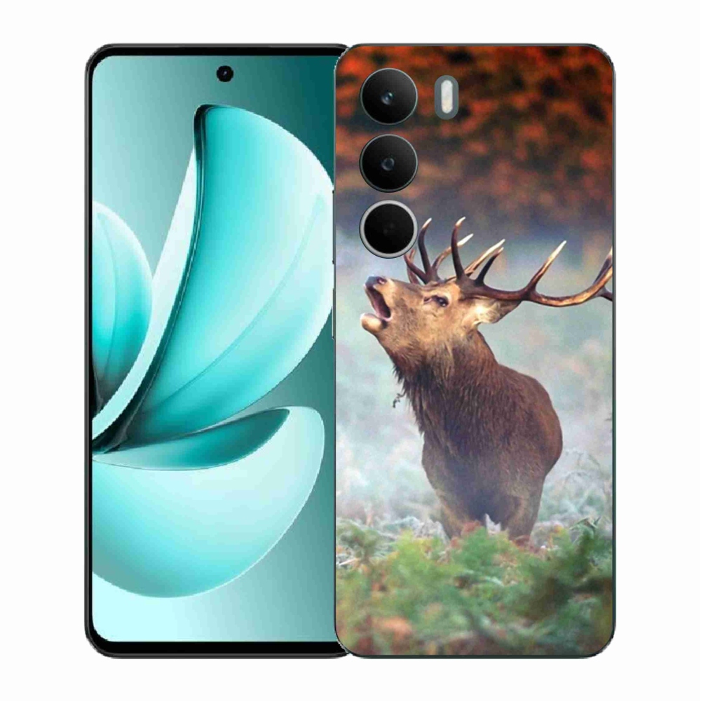 Zselés borító mmCase a Realme C71 készülékhez - szarvas 2