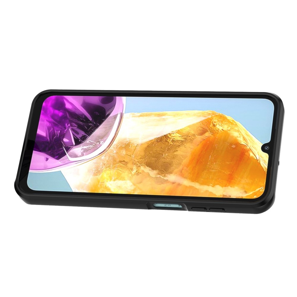 Lencseálló hibrid borítás Samsung Galaxy M15 5G készülékhez - fekete