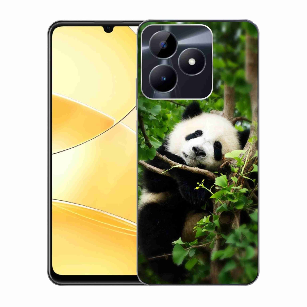 Zselés borítás mmCase a Realme C51/C53 készülékhez - panda