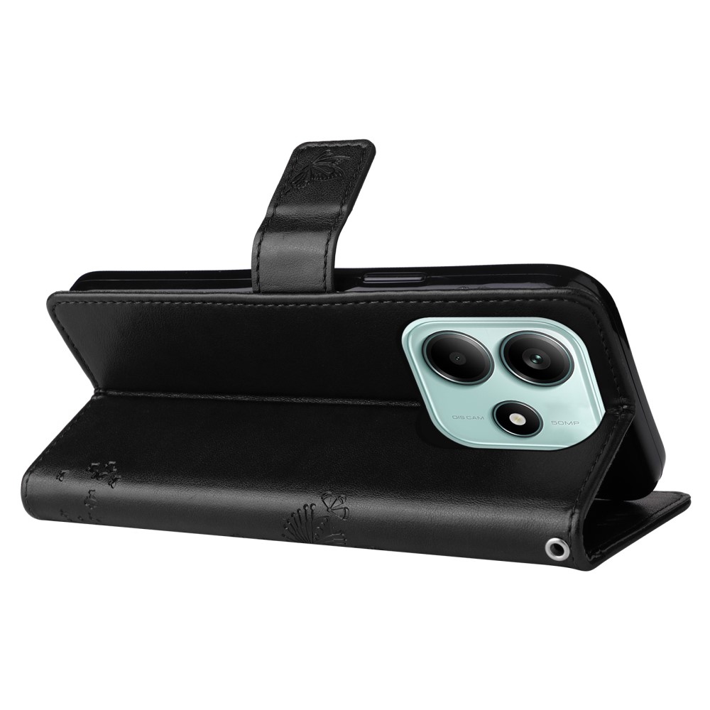 Fák könyve tok Xiaomi Redmi Note 14 5G - fekete