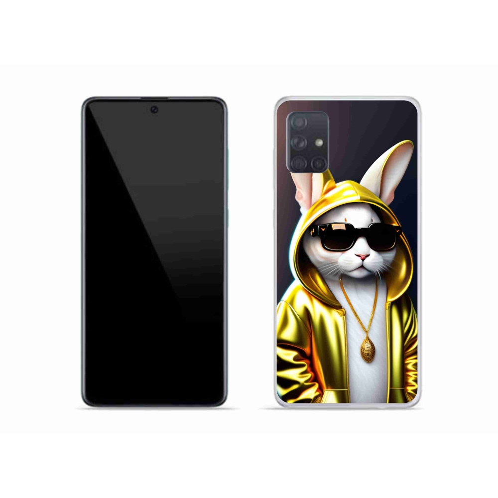 Zselés borítás mmCase Samsung Galaxy A51 - macskafőnökhöz