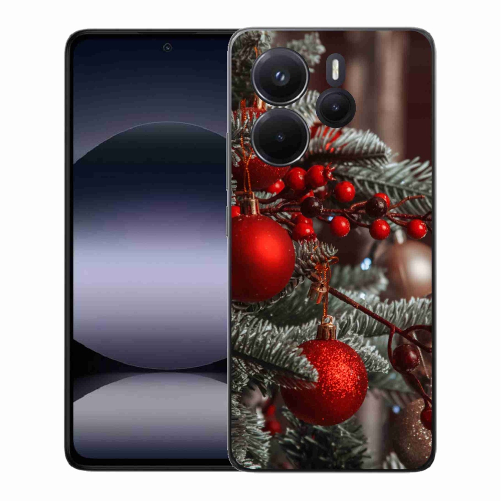 Gél borító mmCase a Xiaomi Redmi Note 14-hez - karácsonyi dekorációk 2