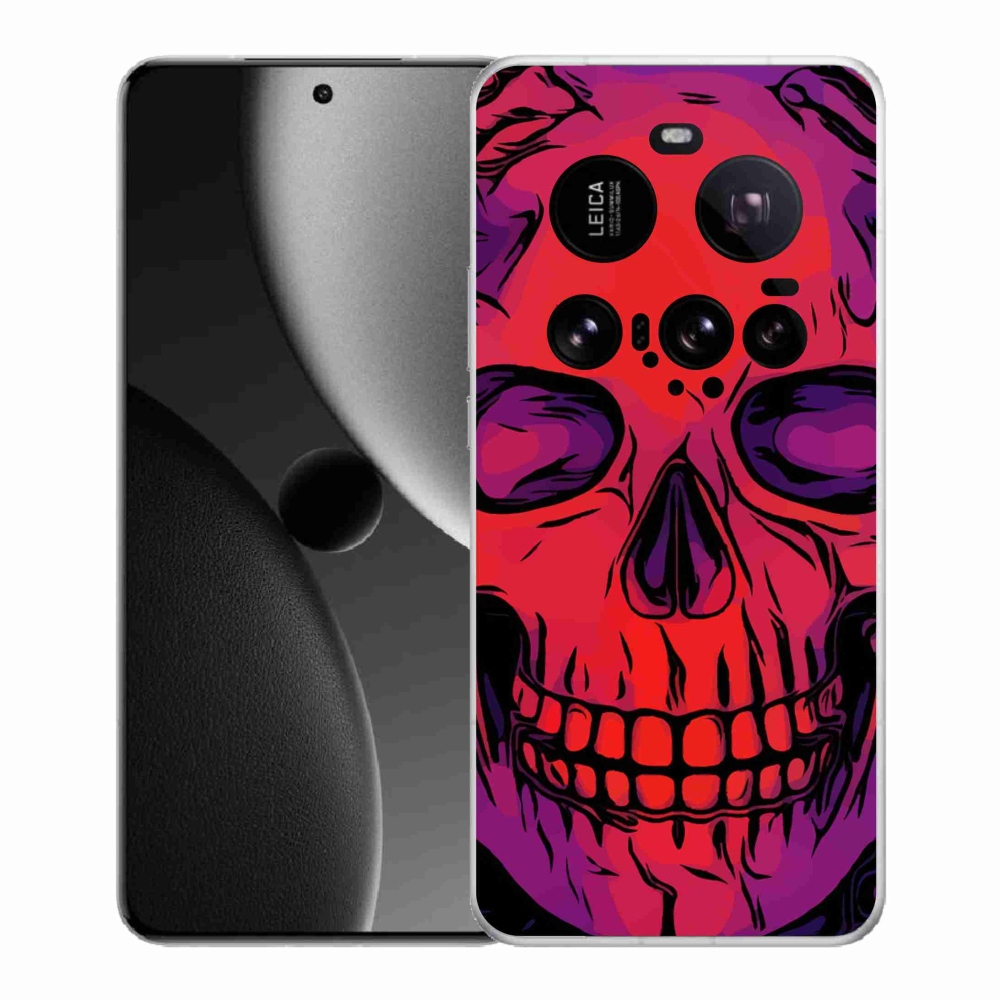 Gél borítás mmCase a Xiaomi 15 Ultra számára - koponya