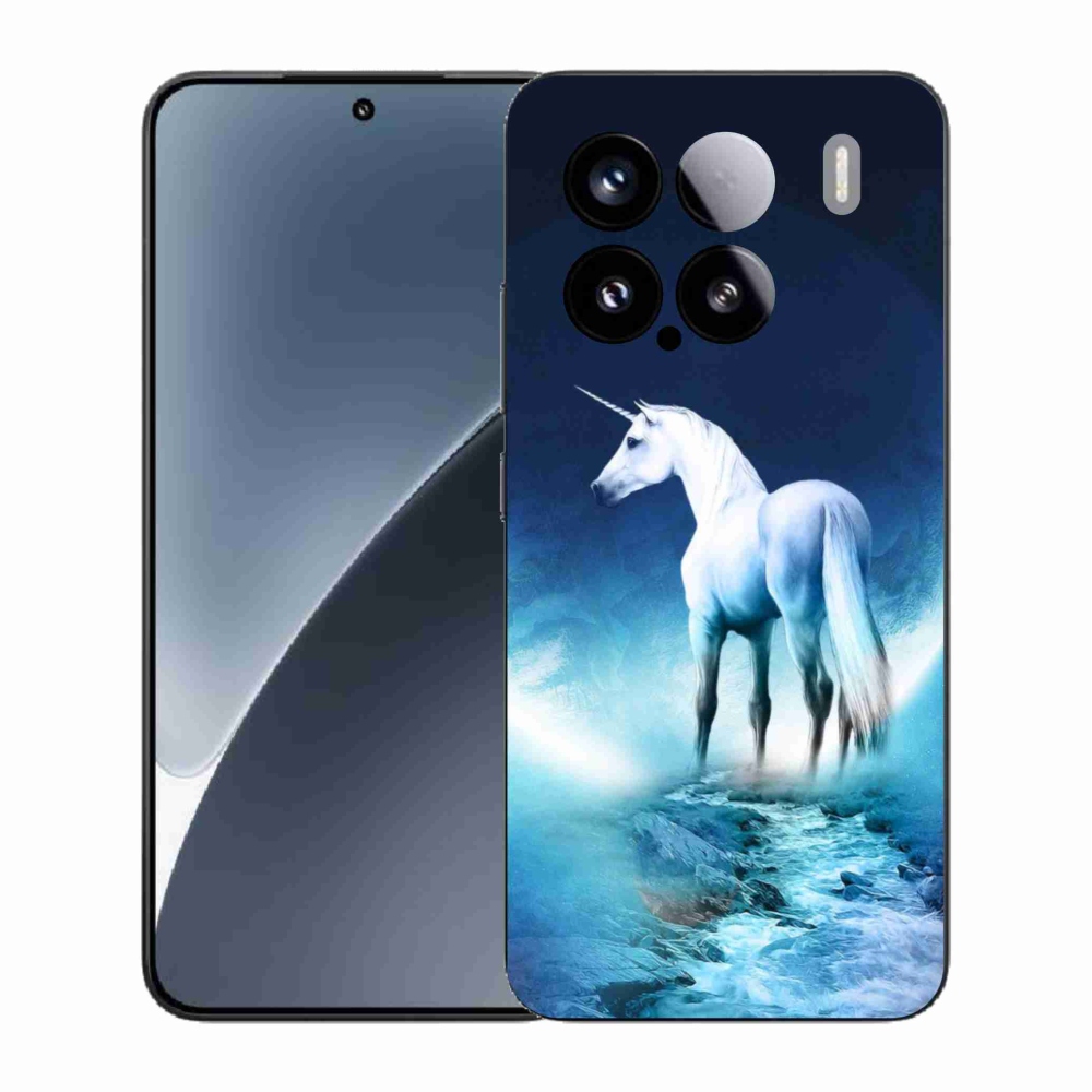 Gél borítás mmCase a Xiaomi 15-öshöz - fehér egyszarvú