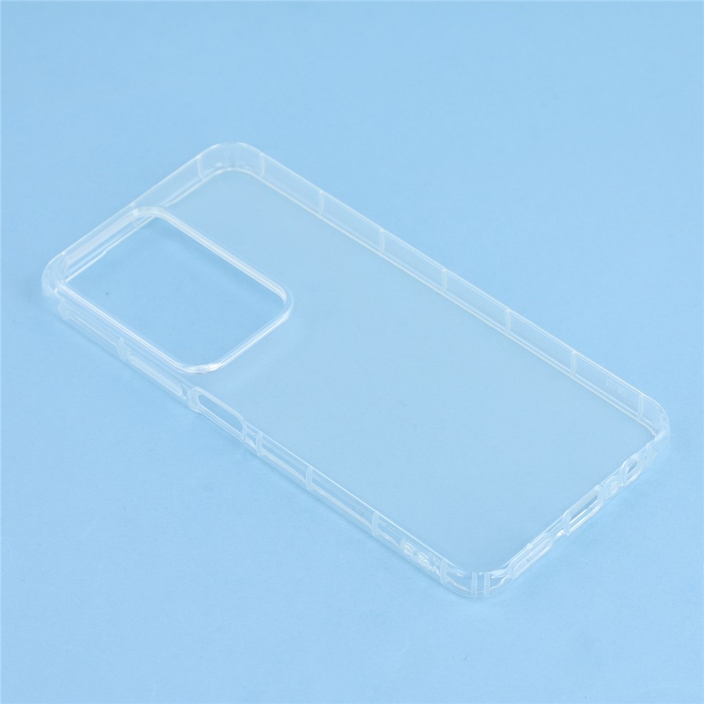 Átlátszó zselés tok a Realme C71 készülékhez - átlátszó
