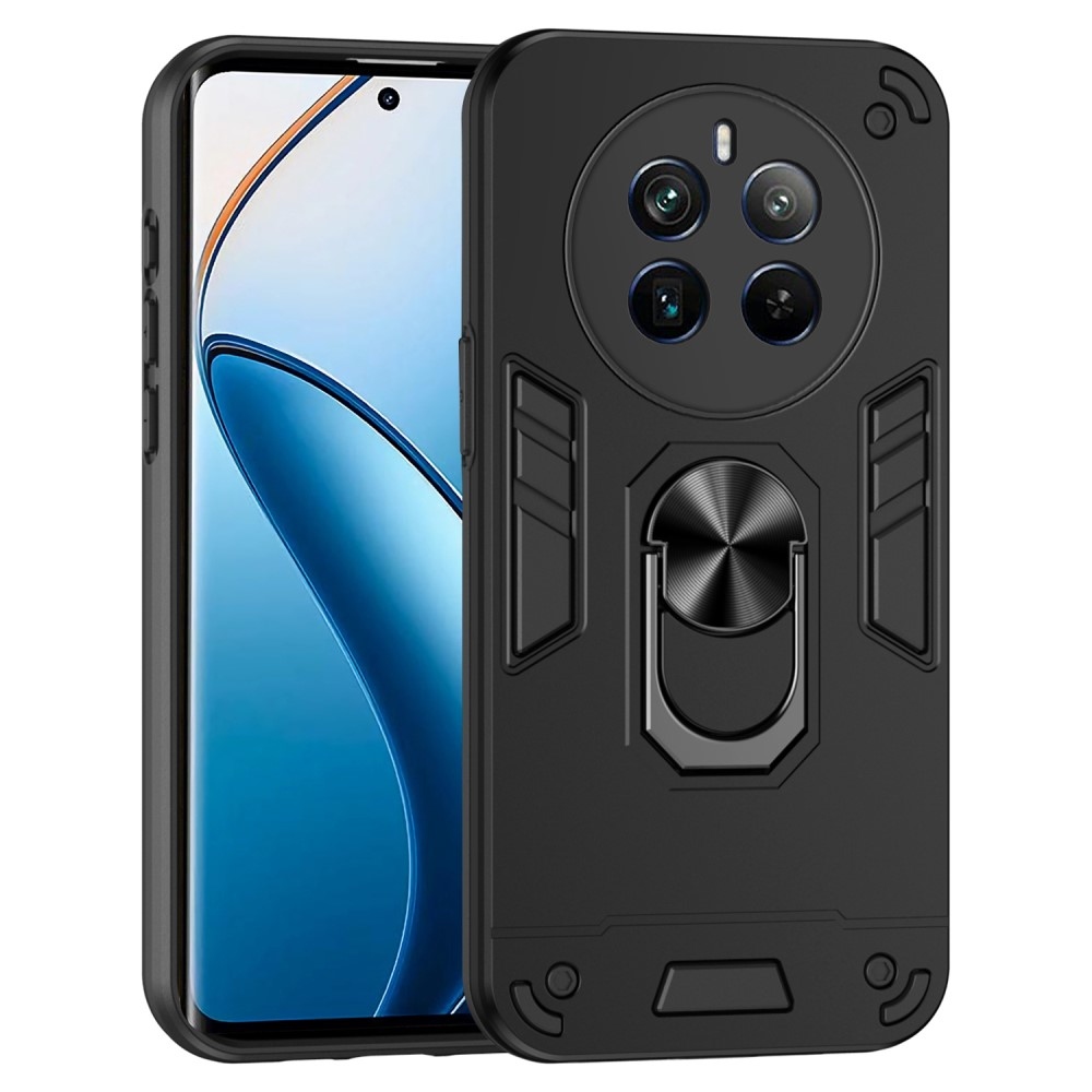 Tartós védőburkolat a Realme 12 Pro 5G/12 Pro+ 5G készülékhez - fekete