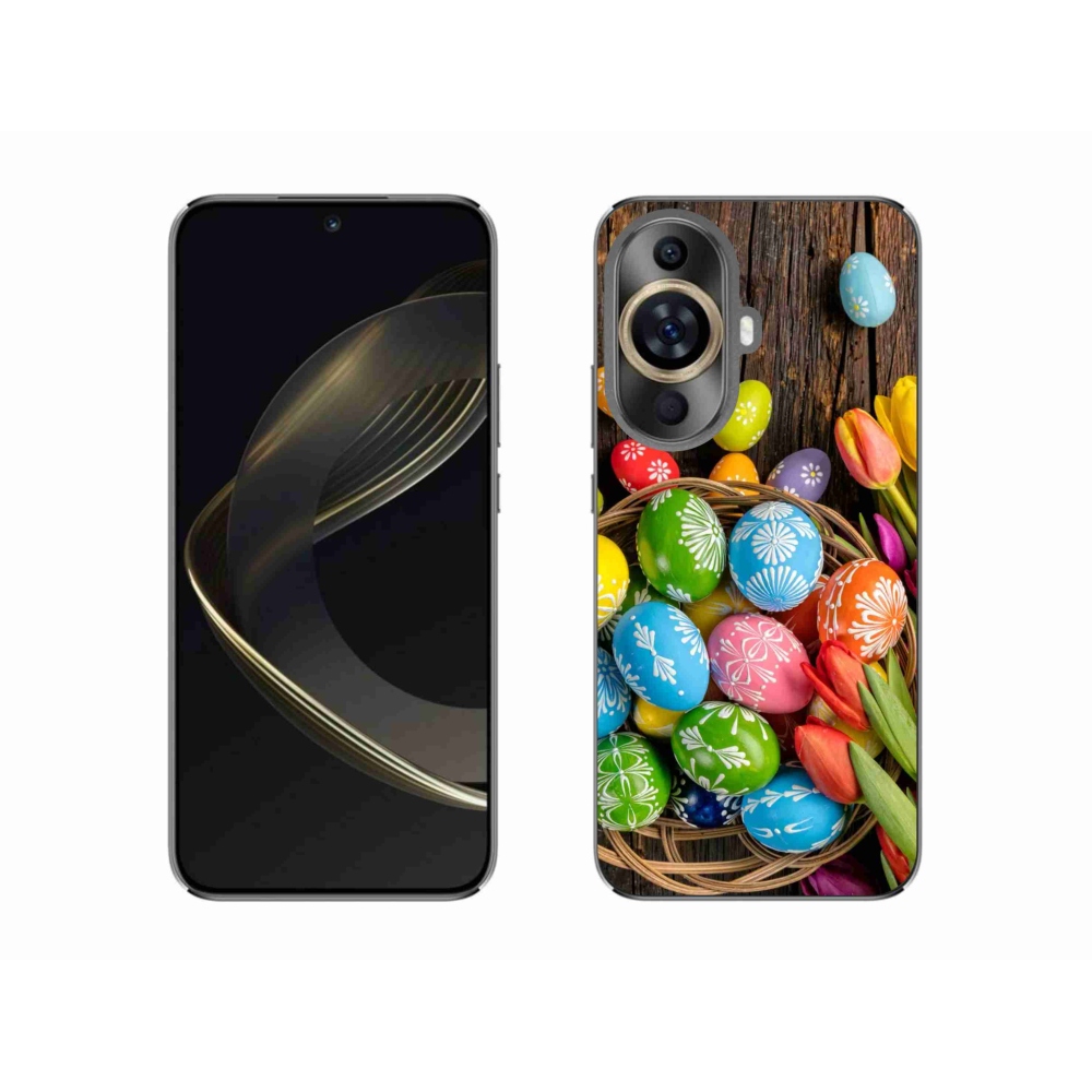 Gél borítás mmCase a Huawei Nova 11-en - Húsvéti tojások