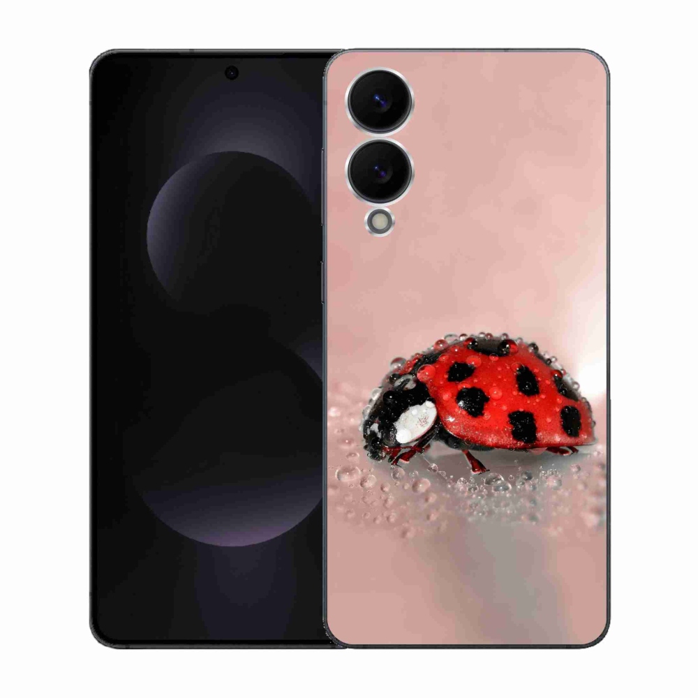 Gél védőhuzat mmCase Samsung Galaxy S25 Edge készülékhez - katicabogár