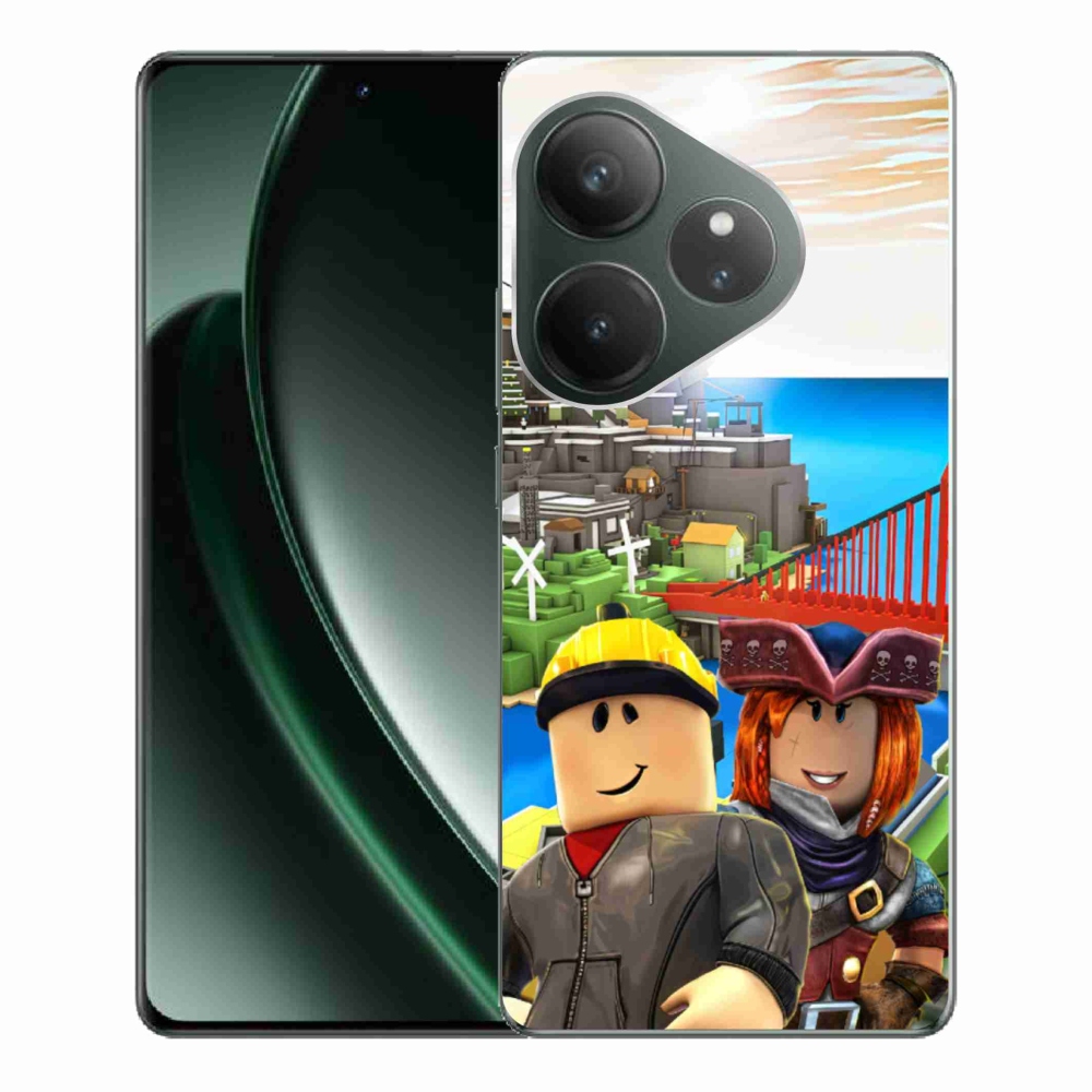 Gél borítás mmCase a Realme GT 6 5G/GT 6T 5G számára - roblox 1