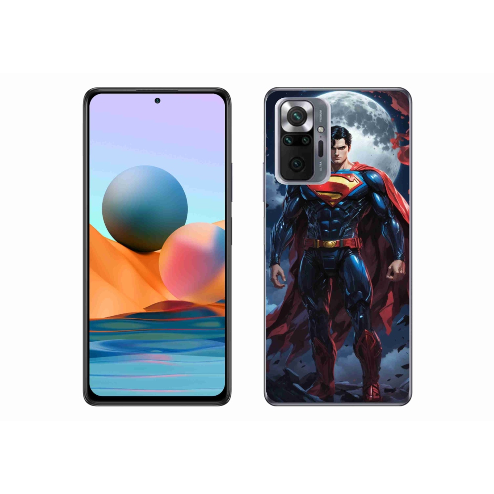 Gél borítás mmCase a Xiaomi Redmi Note 10 Pro készülékhez - superman