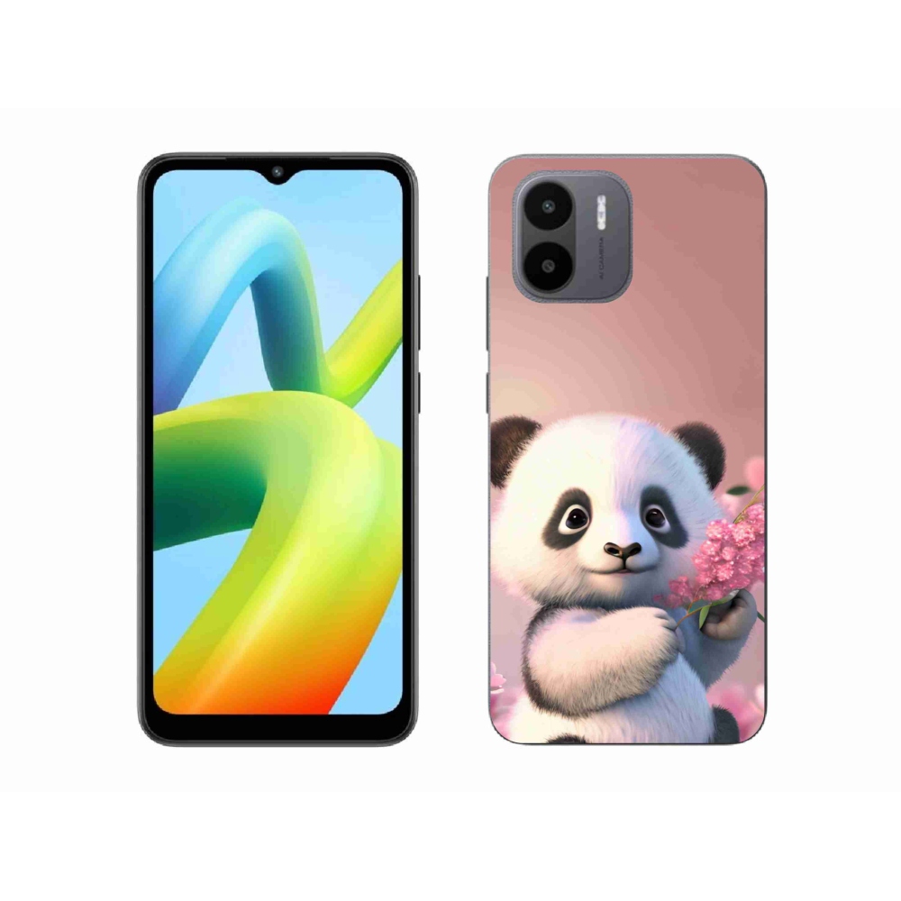 Gél borítás mmCase a Xiaomi Redmi A1/Redmi A2 készülékhez - aranyos panda