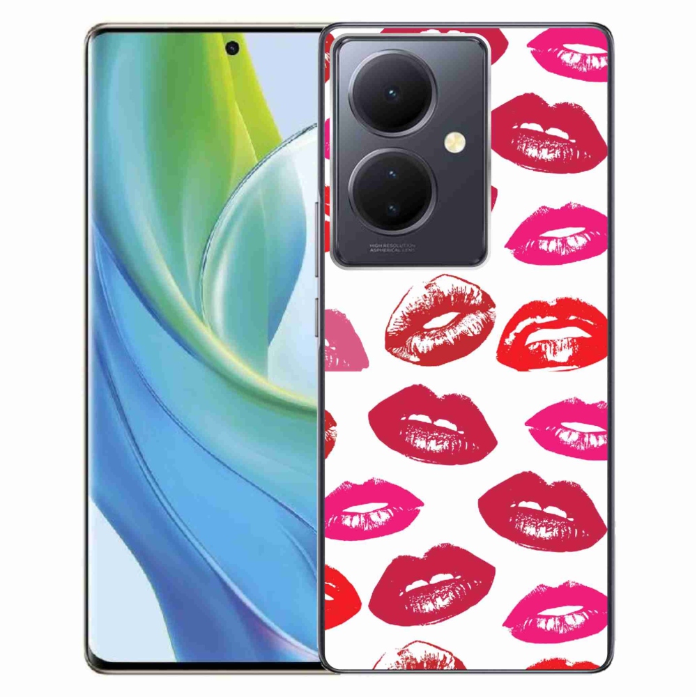 Gél védőburkolat mmCase a Vivo V29 Lite 5G készülékhez - ajkak