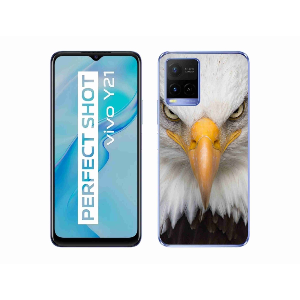Zselés borító mmCase a Vivo Y21/Y21s/Y33s készülékhez - eagle