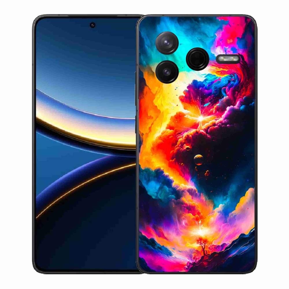 Gél borítás mmCase a Xiaomi Poco F7 Pro számára - absztrakt motívum