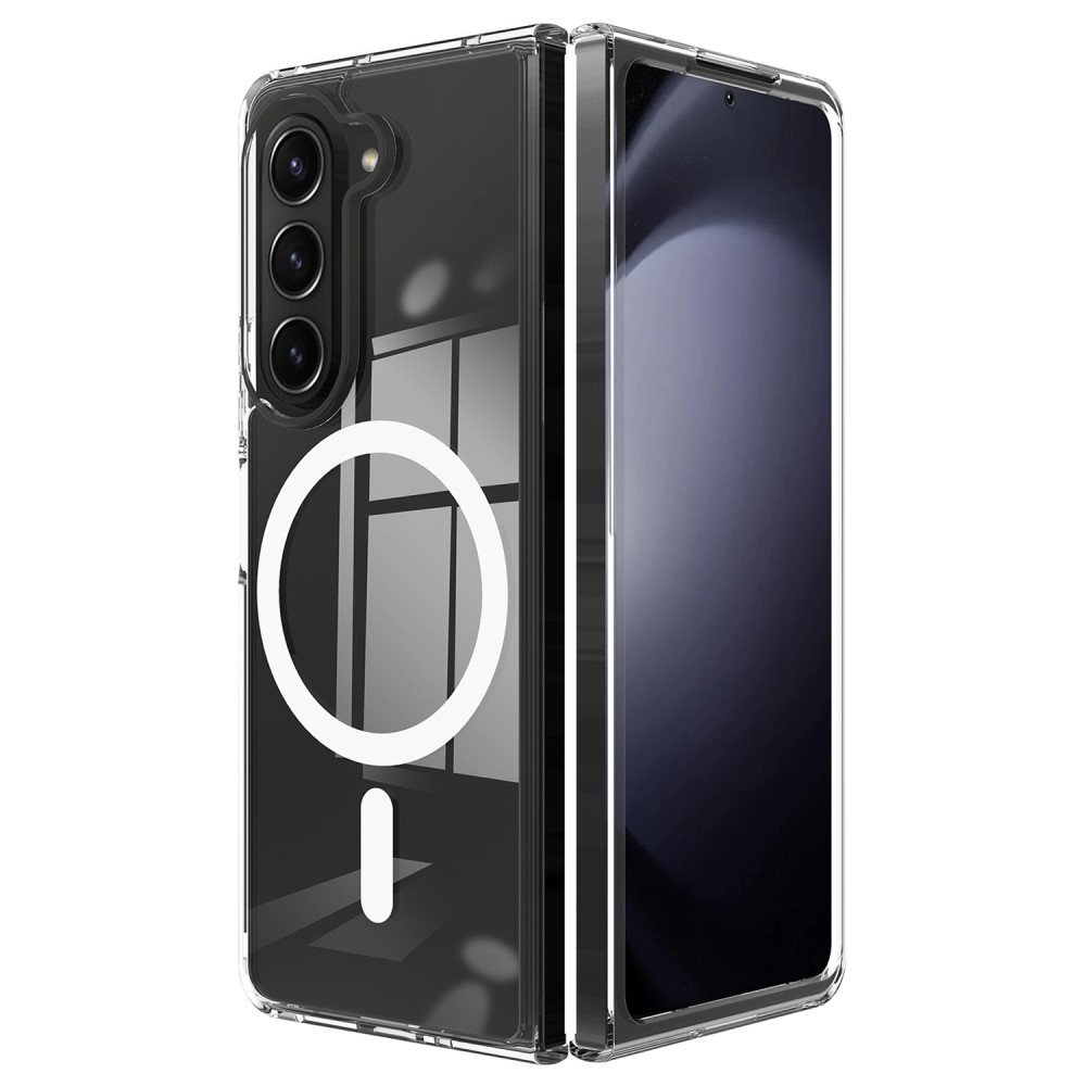 Sokkoló műanyag borítás MagSafe-val a Samsung Galaxy Z Fold6 5G készülékre - fekete