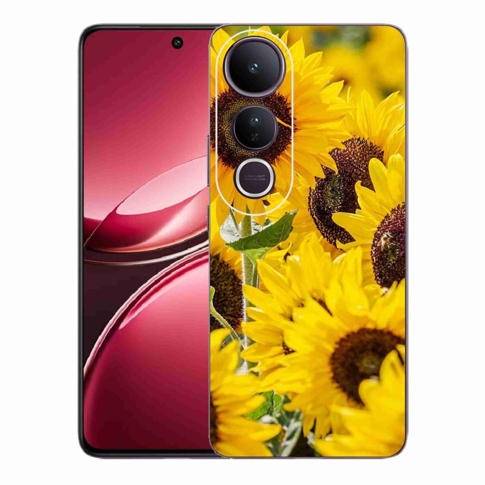 Gél borítás mmCase a Vivo V50 Lite 4G/5G készülékhez - napraforgó