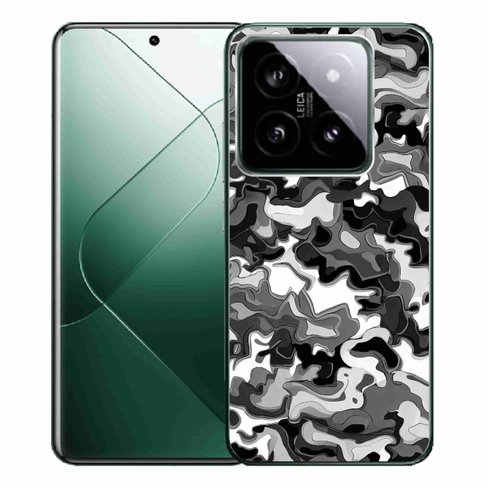 Gél borítás mmCase a Xiaomi 14 Pro-hoz - terepszínű minta 3