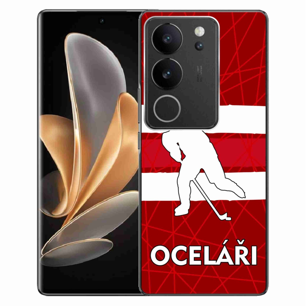 Zselés borítás mmCase a Vivo V29 5G-n - Steelers