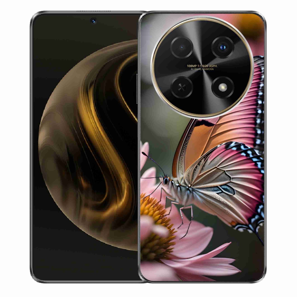 Gél borítás mmCase a Huawei Nova 12i készülékhez - színes pillangó