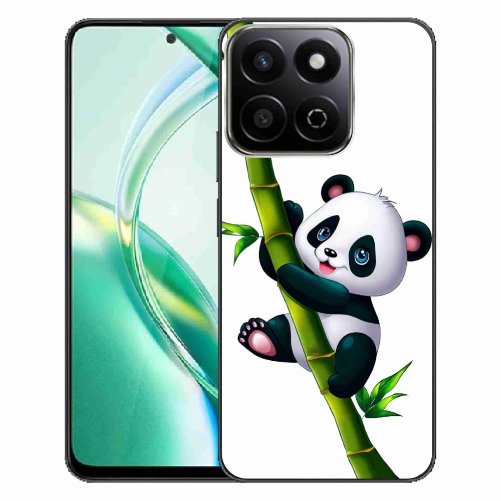 Zselés borítás mmCase a Honor 200 Smart 5G készülékhez - bambuszon lévő panda