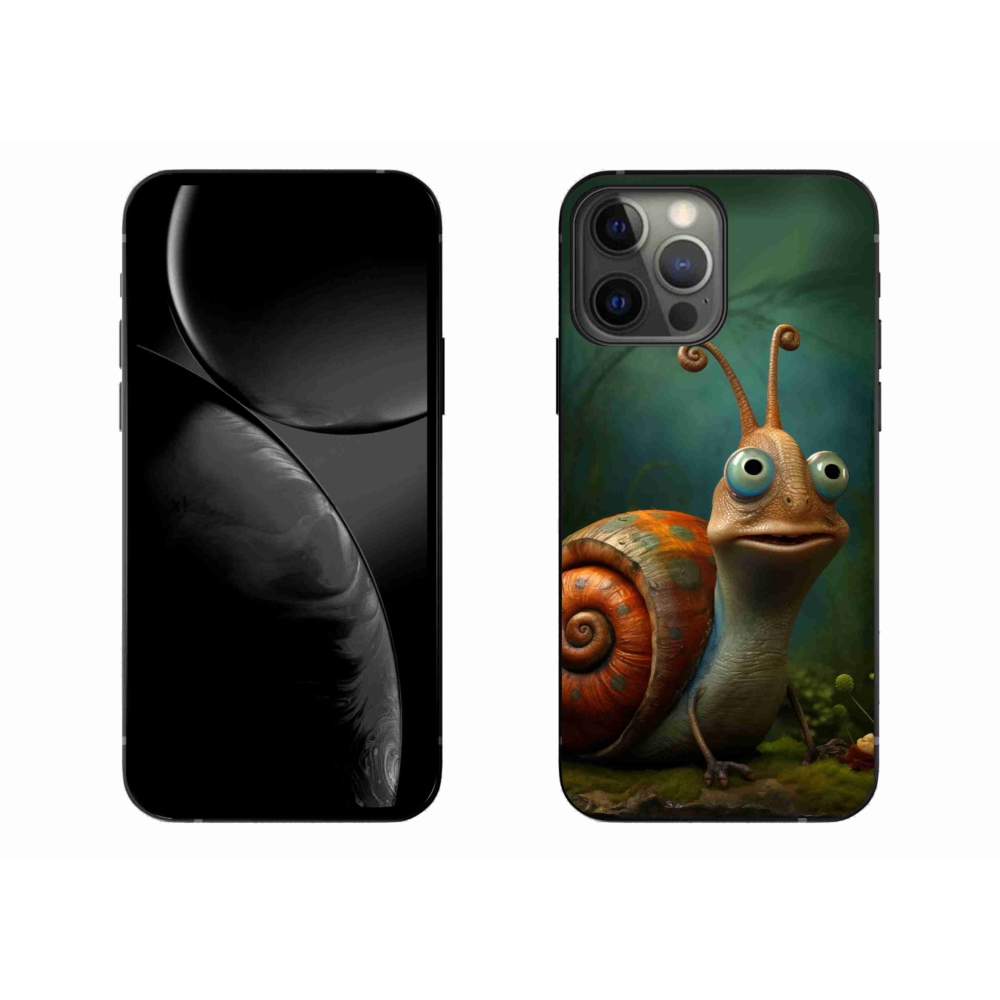 Zselés borítás mmCase iPhone 13 Pro Max készülékhez - csiga