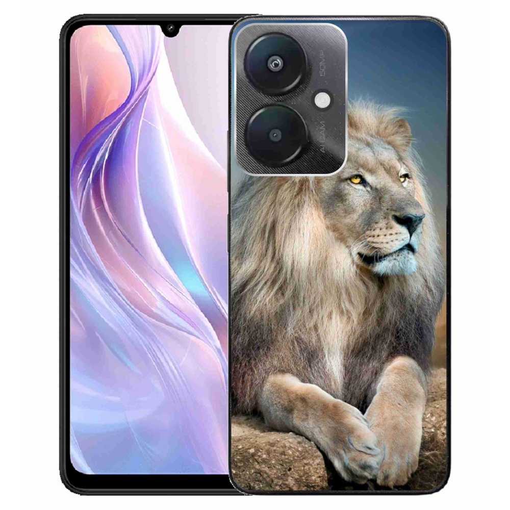 Gél tok mmCase a Xiaomi Redmi 13C 5G-hez - Lion 1