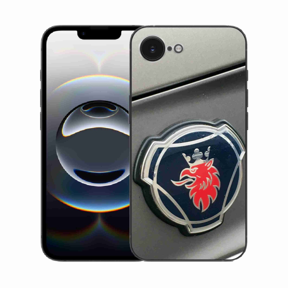 Zselés borítás mmCase iPhone 16e készülékhez - embléma 2