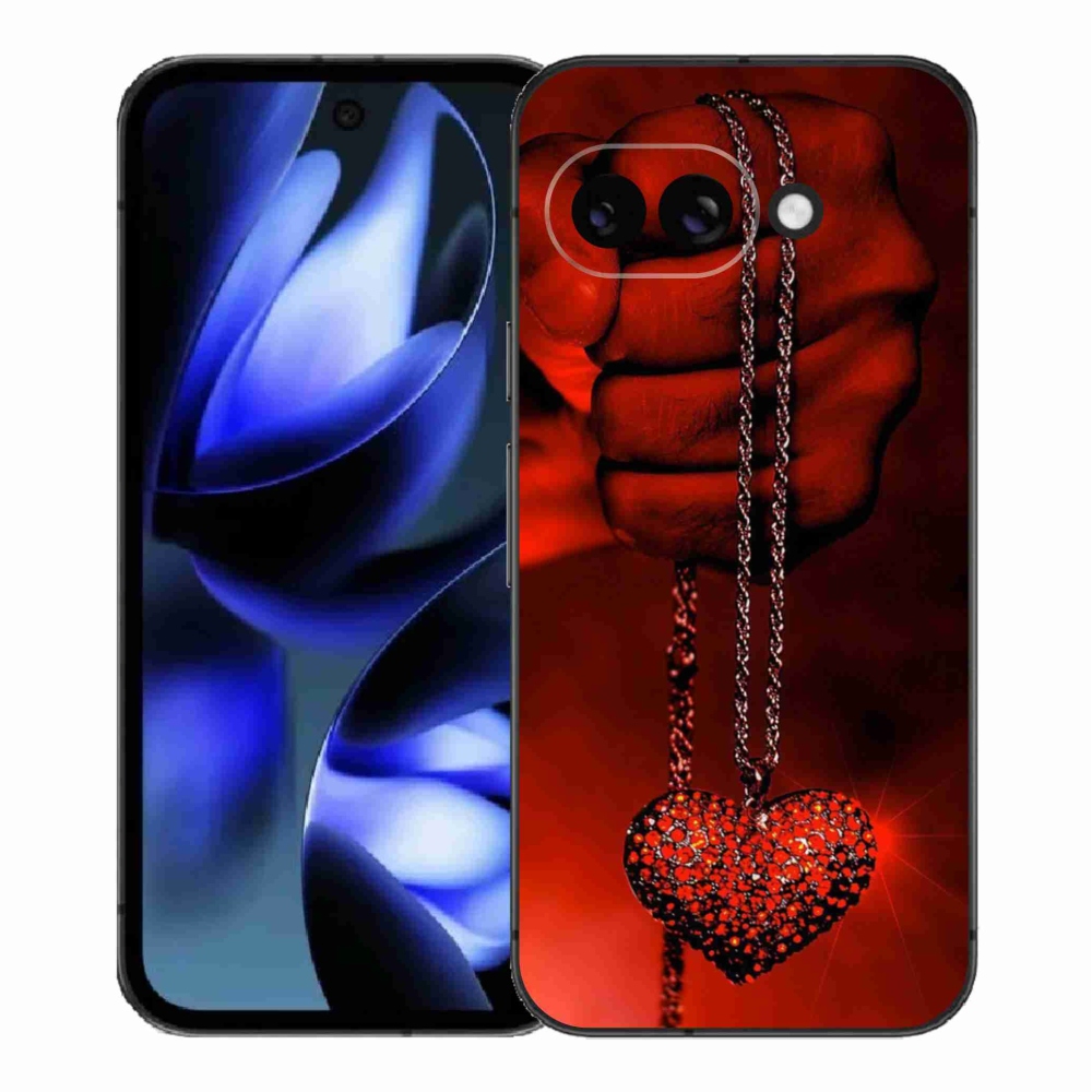 Gél borítás mmCase a Google Pixel 9a számára - nyaklánc