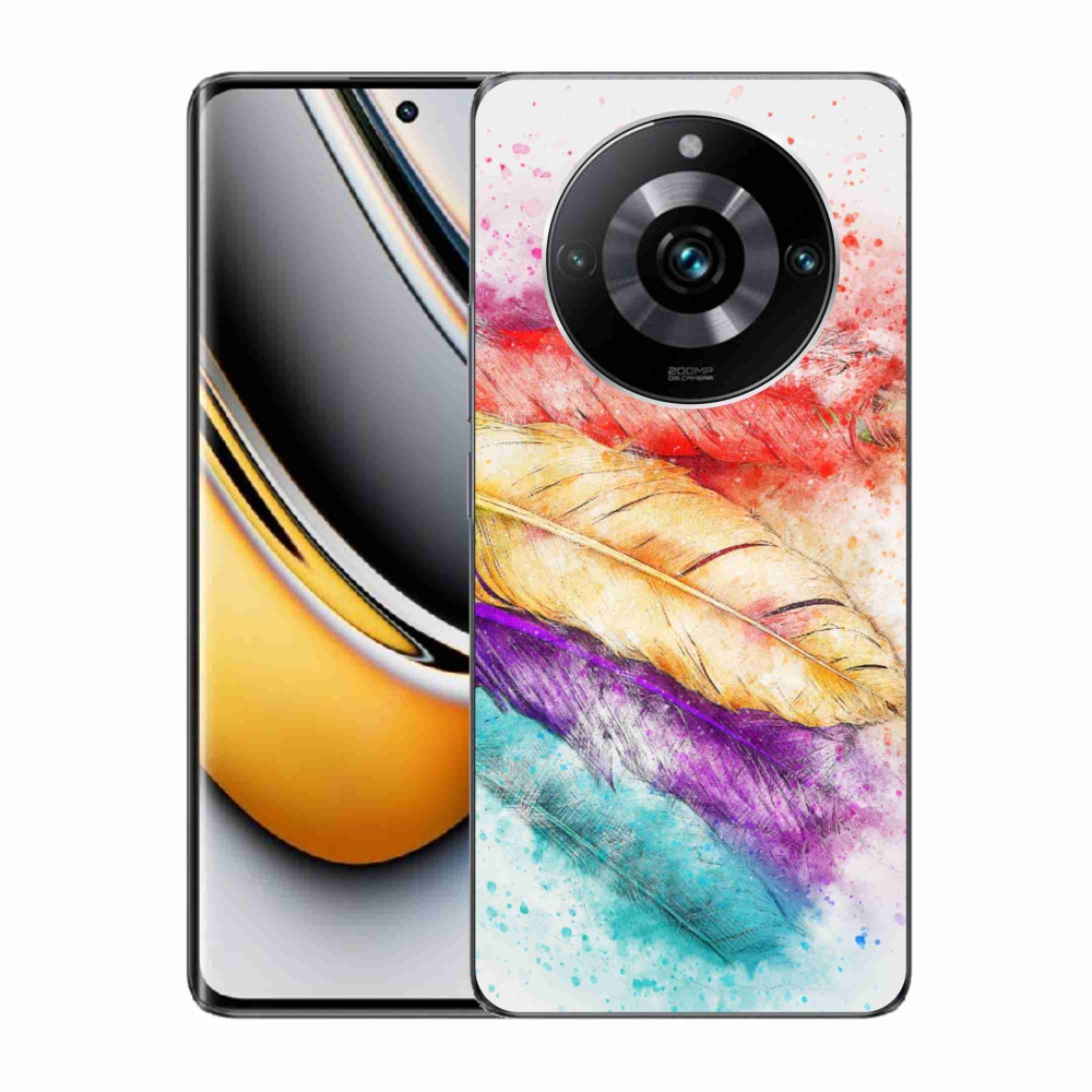 Zselés borítás mmCase a Realme 11 Pro/11 Pro+ készülékhez - színes toll