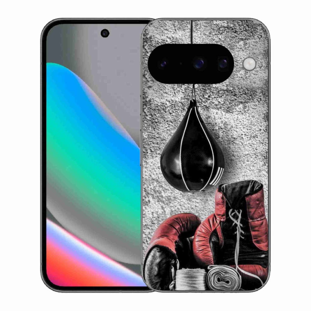 Gél borítás mmCase a Google Pixel 10 számára - bokszzsák és kesztyűk