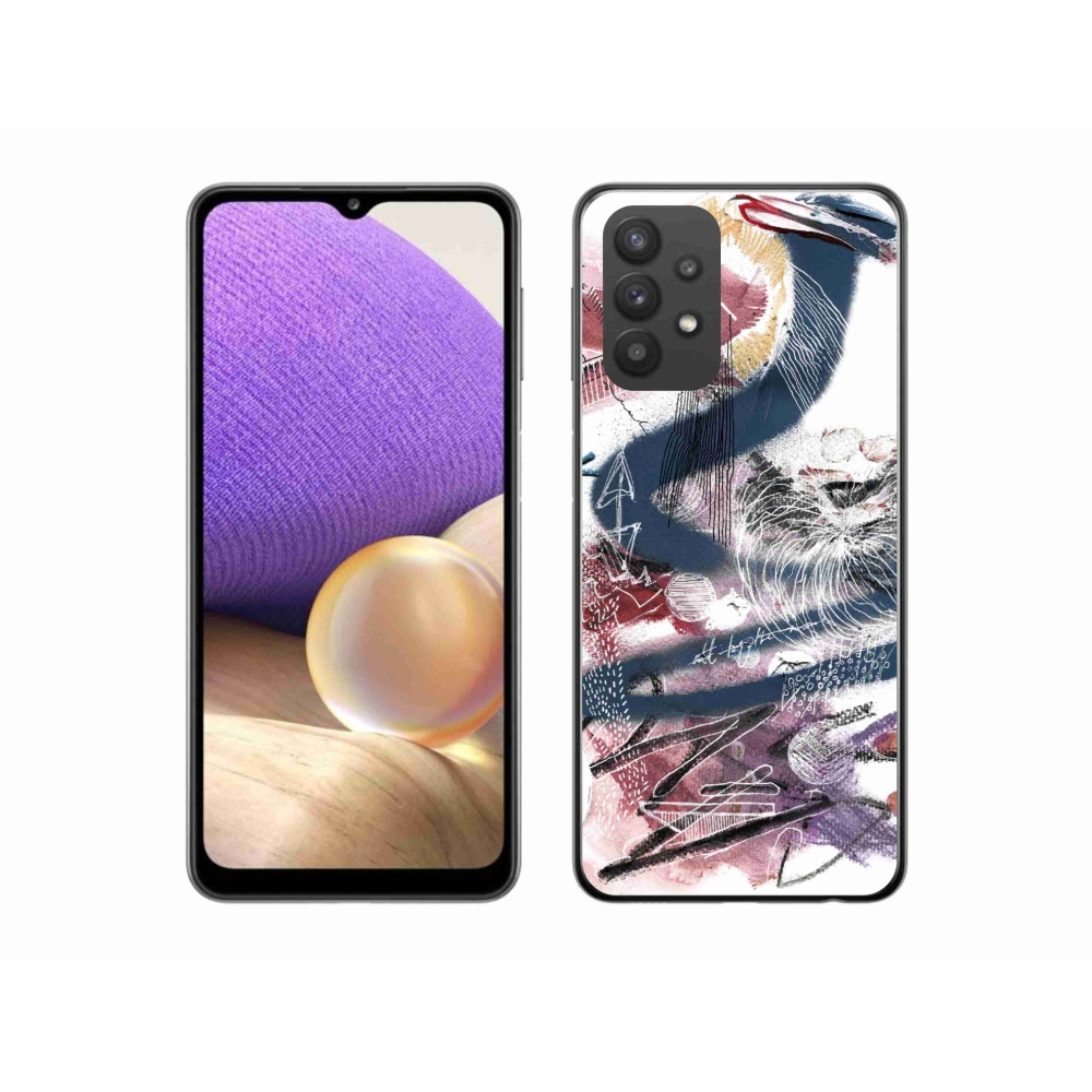 Zselés borítás mmCase Samsung Galaxy A32 5G - absztrakt motívum 28