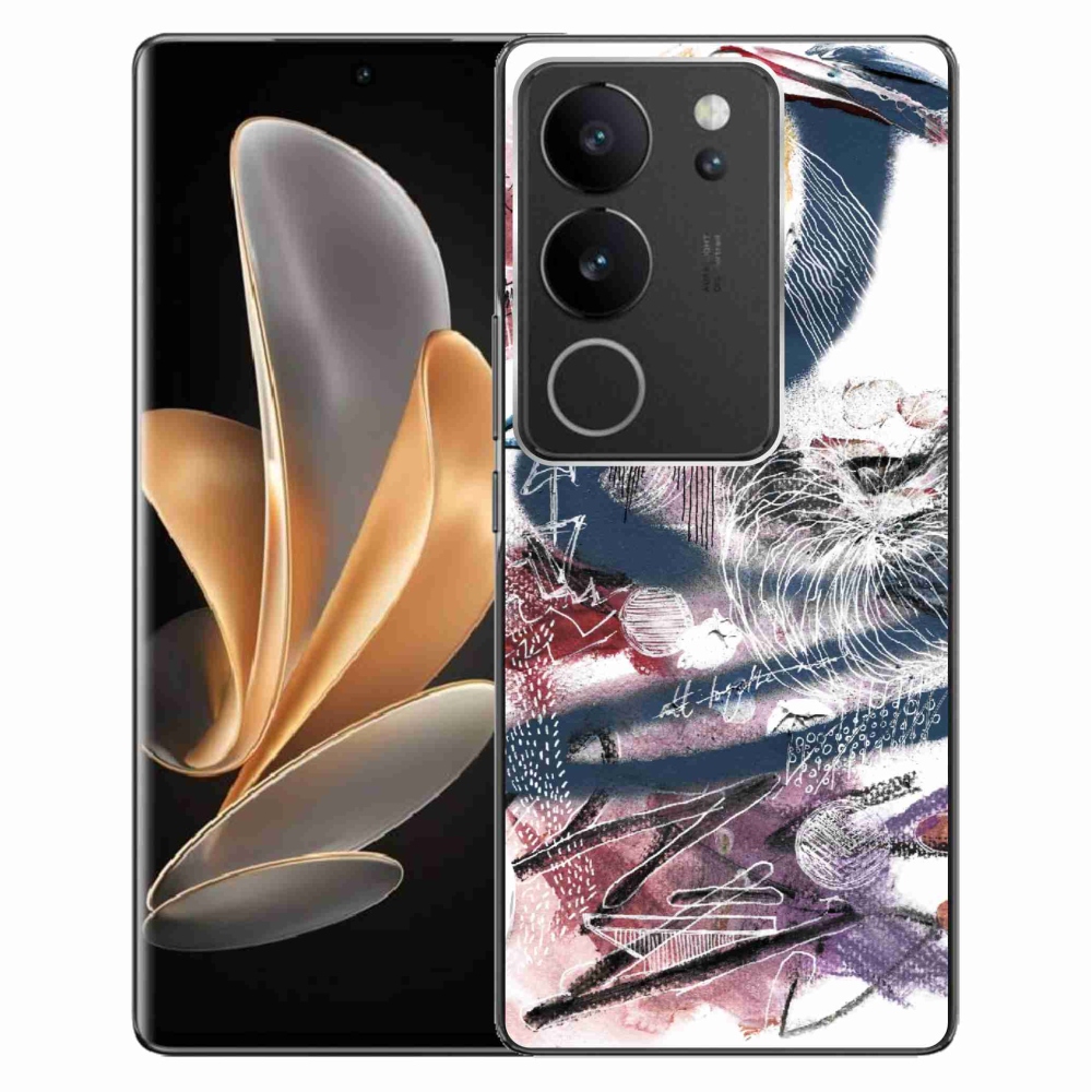 Zselés borítás mmCase a Vivo V29 5G készülékhez - absztrakt motívum 28