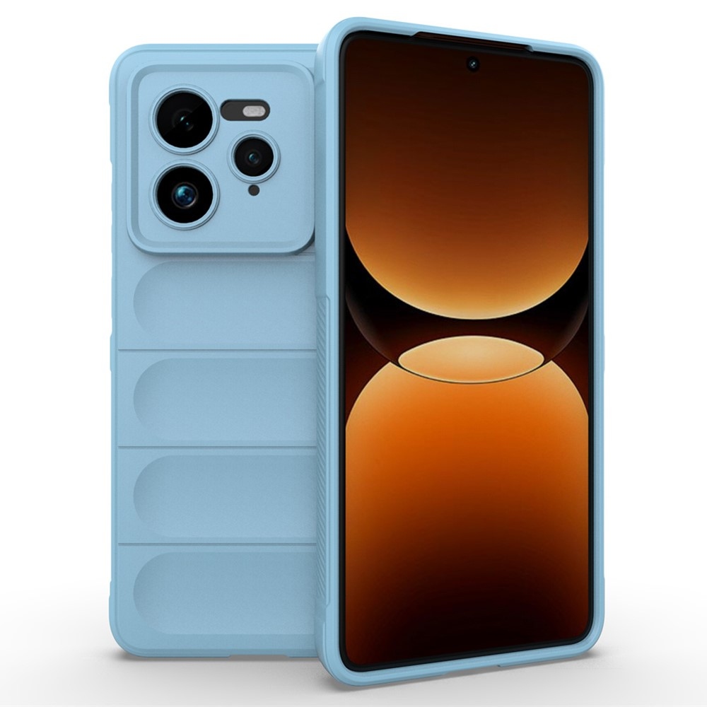 Rugg tartós zselés tok a Realme GT 7 Pro 5G készülékhez - világoskék színben