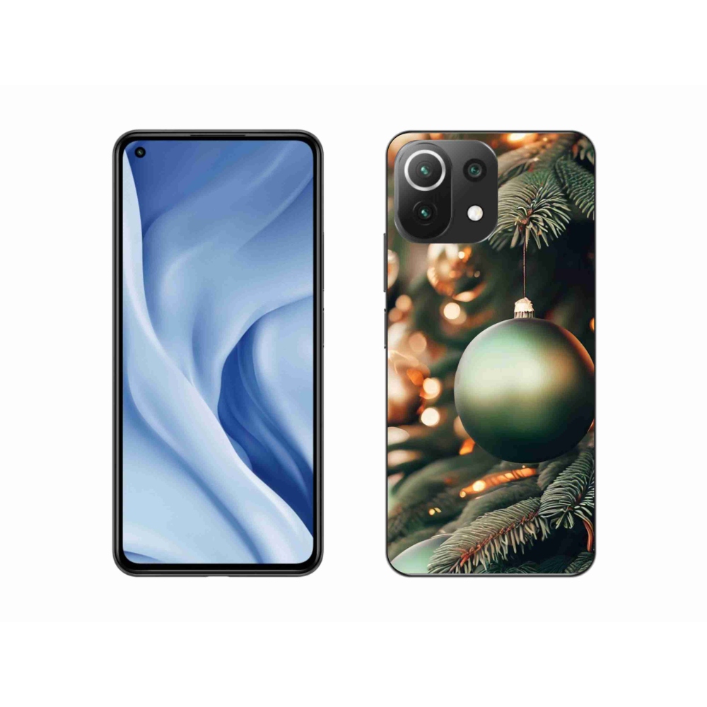 Gél borítás mmCase a Xiaomi Mi 11 Lite 4G/5G-hez - karácsonyi dekorációk 1