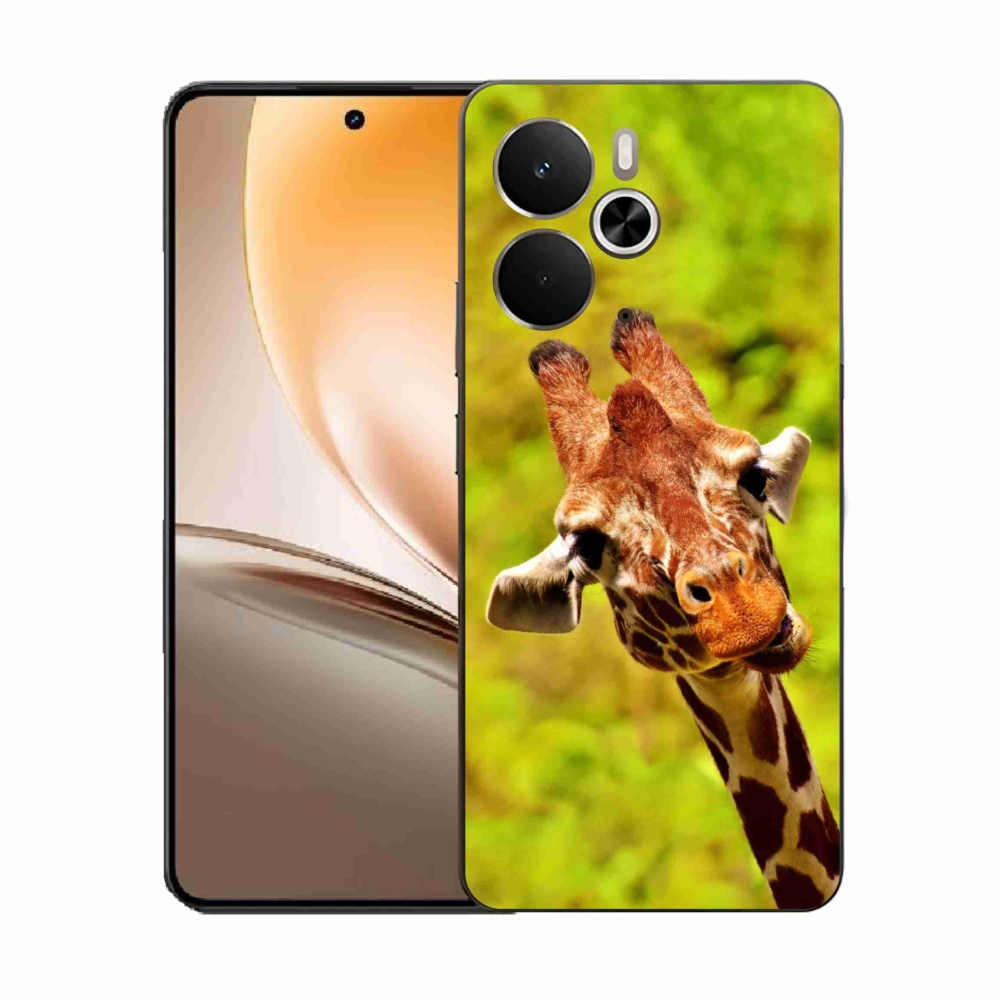 Gél borító mmCase a Realme 14 5G/14T 5G készülékhez - zsiráf