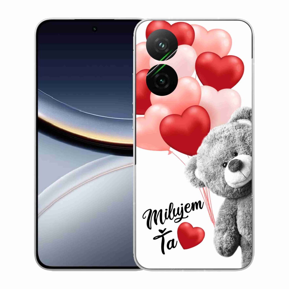 Gél borítás mmCase a Xiaomi Poco F7 5G-hez - I love you en