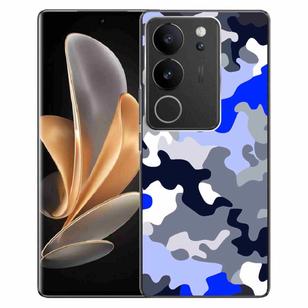 Gél borítás mmCase a Vivo V29 5G-hez - álcázó minta 8