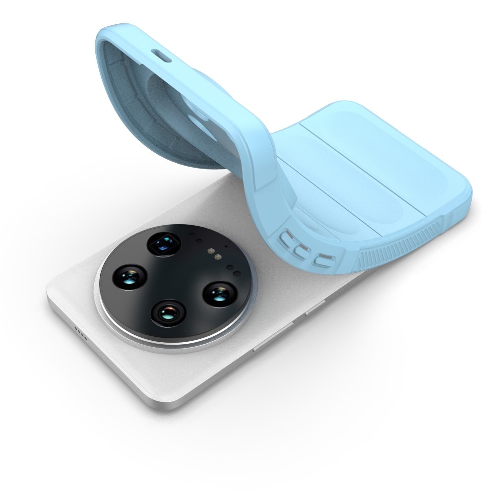 Rugg tartós zselés tok Xiaomi 14 Ultra - világoskék