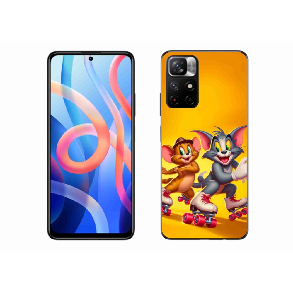 Gél borítás mmCase a Xiaomi Poco M4 Pro 5G-hez - tom a jerry