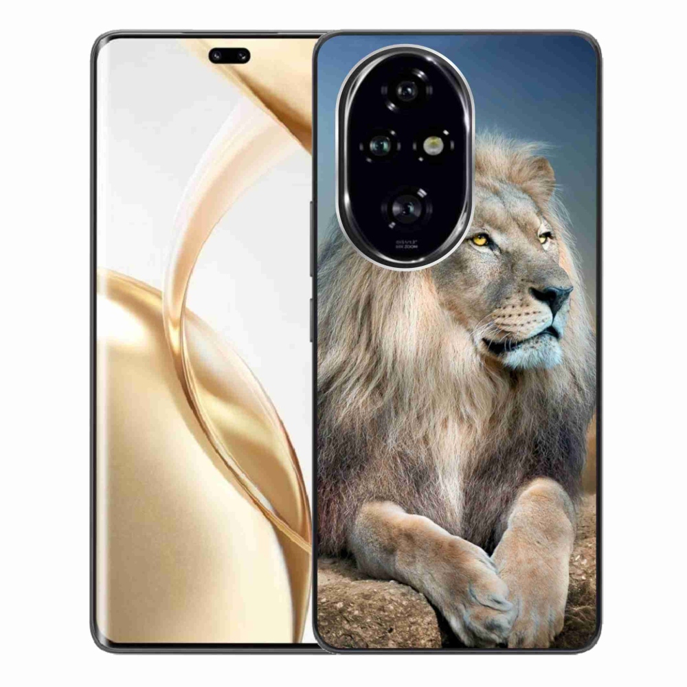 Gél tok mmCase a Honor 200 Pro 5G készülékhez - Lion 1