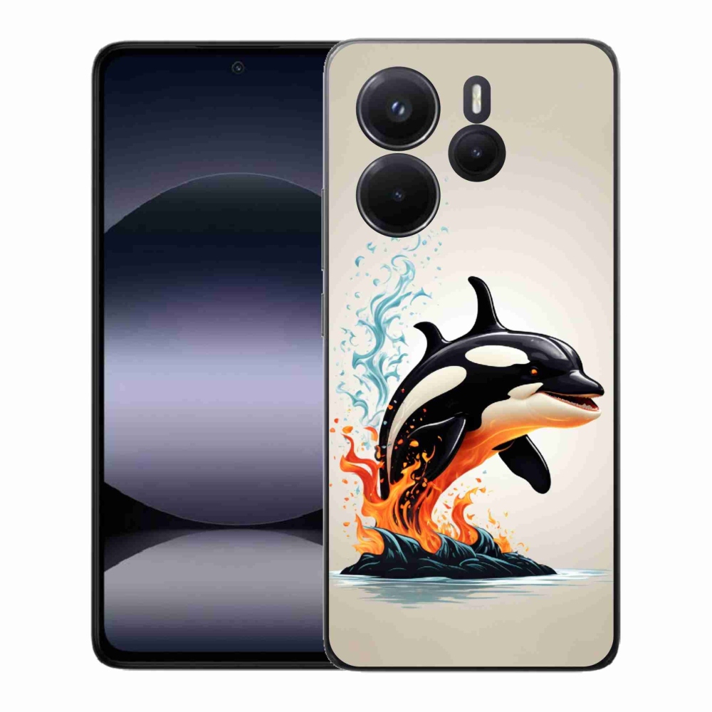 Gél borítás mmCase a Xiaomi Redmi Note 14-hez - orca
