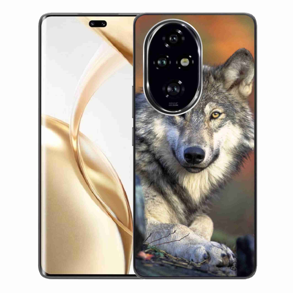 Gél tok mmCase a Honor 200 Pro 5G számára - farkas