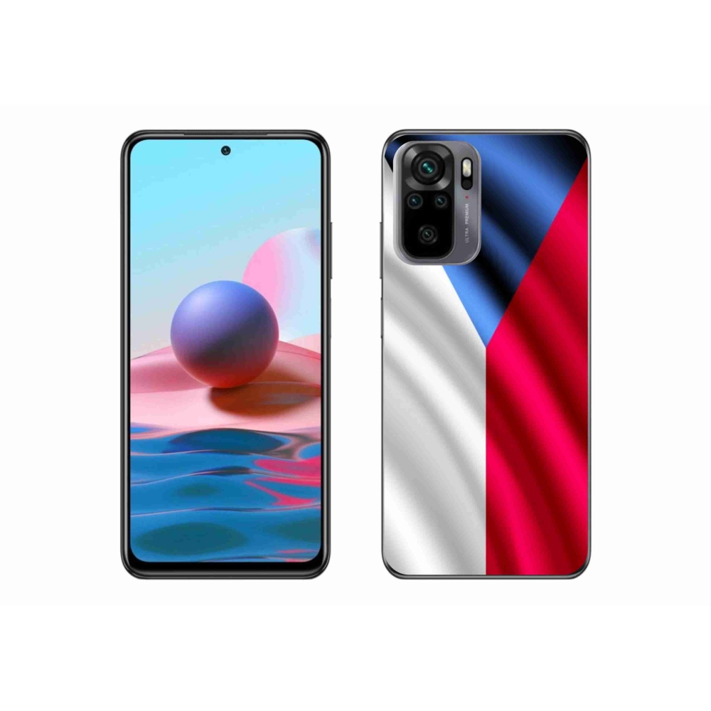 Gél borító mmCase a Xiaomi Redmi Note 10S-hez - cseh zászló